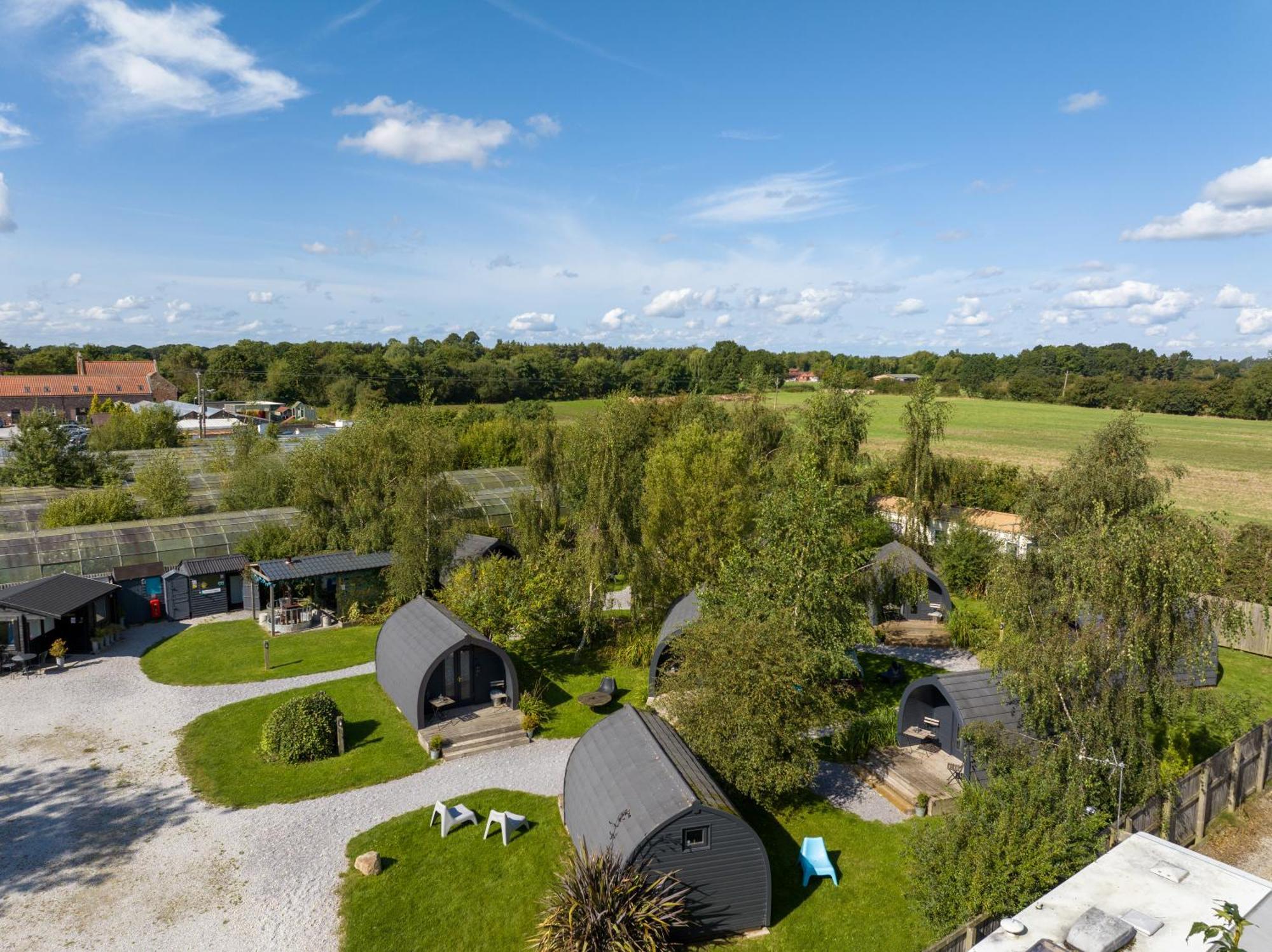 The Little Hide - Adult Only Camping Pods Wigginton  Eksteriør bilde