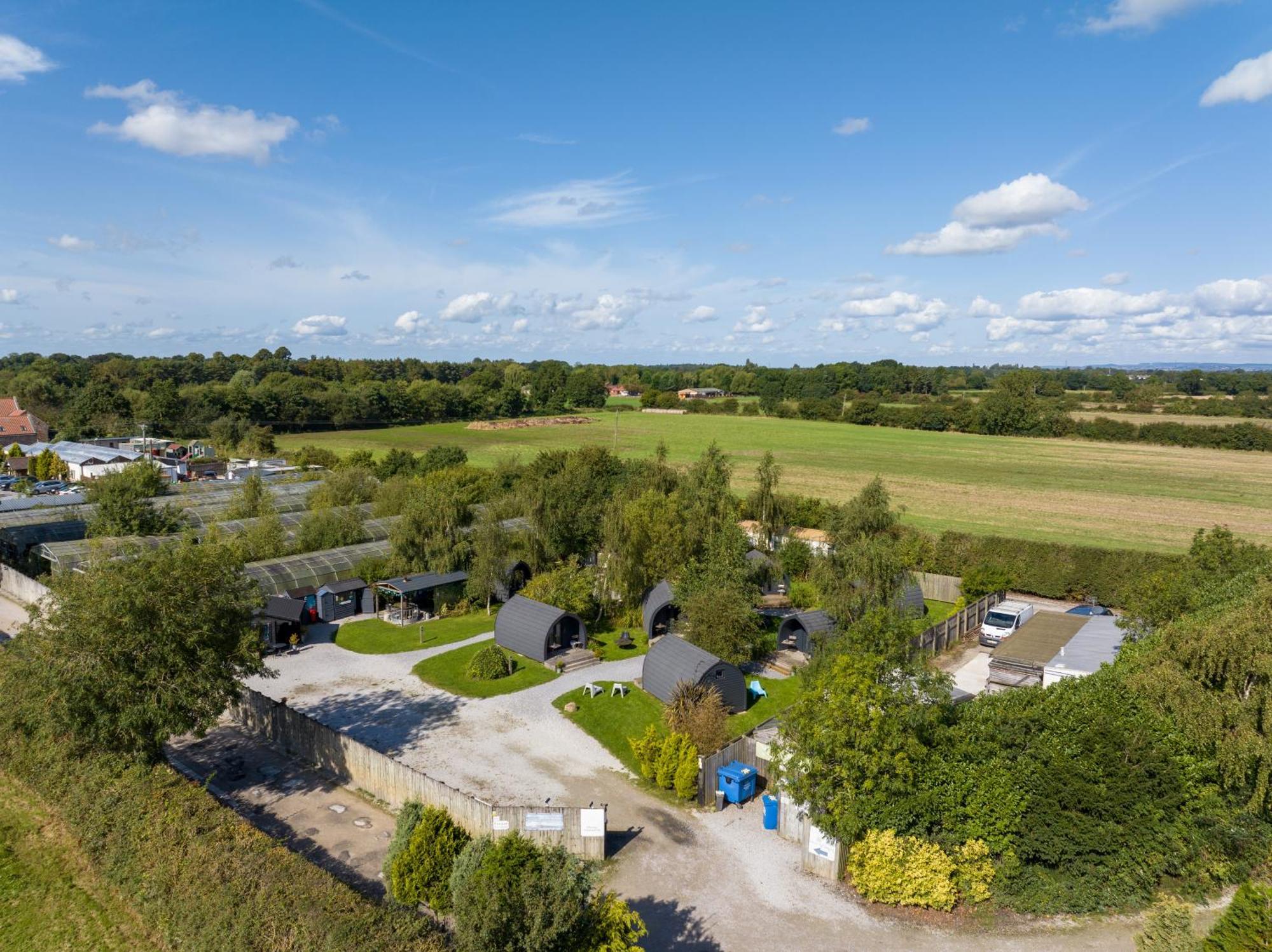 The Little Hide - Adult Only Camping Pods Wigginton  Eksteriør bilde